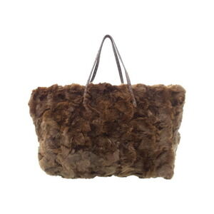 FENDI Selleria Fur Tote Bag